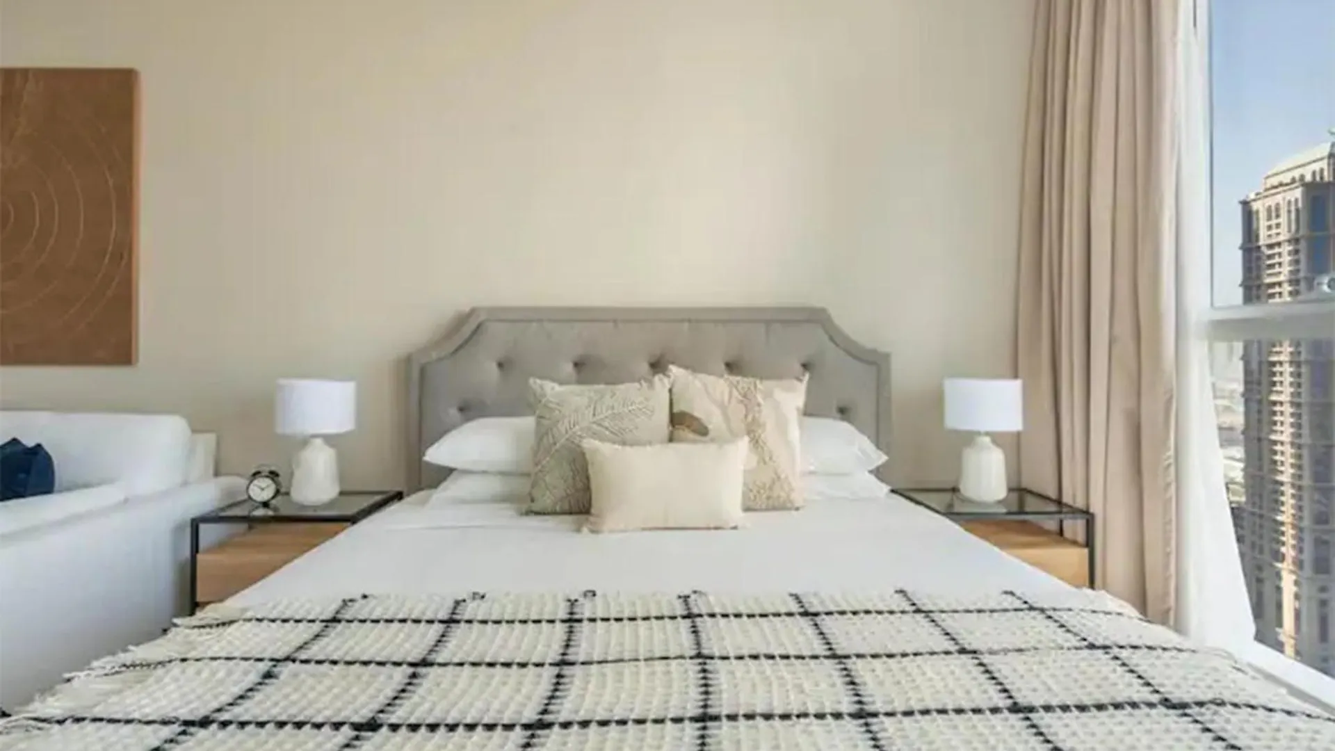 Cozy Studio Apartment With Sea & Canal View In Court Tower Dubai United Arab Emirates
